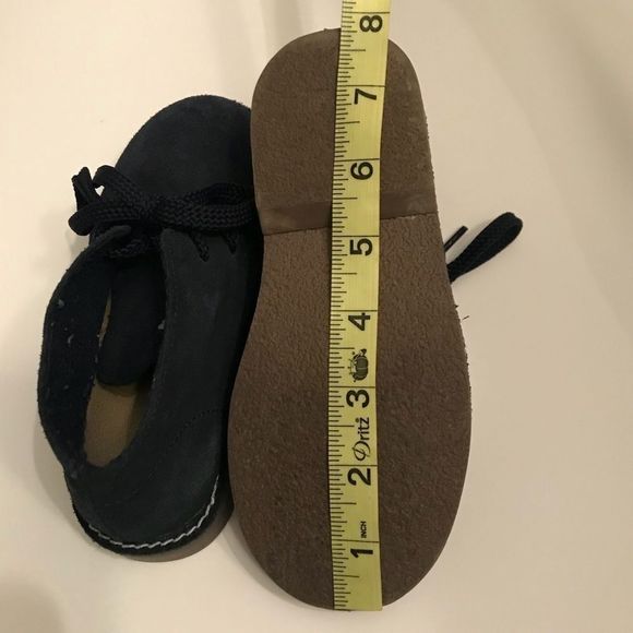 CrewCuts MacAlister Navy Boots Sz 1.5 - Picture 7 of 8